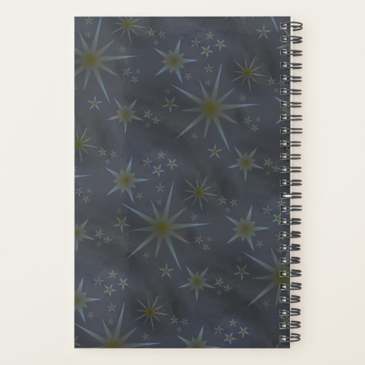 Sagittarius Dark Zodiac: Tee Tarot Horoskop Gold Planer (Rückseite)