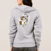 Sagittarius Die Zischjacke der Archer Astrologie L Hoodie (Rückseite)