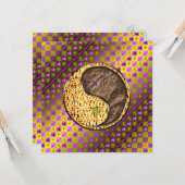 Sagittarius & Earth Monkey Karte (Vorderseite/Rückseite Beispiel)