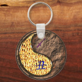 Sagittarius & Earth Ox Schlüsselanhänger (Rückseite)