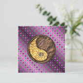 Sagittarius & Earth Rabbit Karte (Stehend Vorderseite)