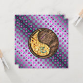 Sagittarius & Earth Snake Karte (Vorderseite/Rückseite Beispiel)