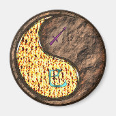 Sagittarius & Earth Snake Magnet (Vorne)