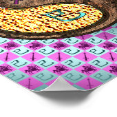 Sagittarius & Earth Snake Poster (Ecke)