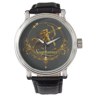 Sagittarius Einzigartiges Sternzeichen, Sternzeich Armbanduhr
