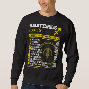 Sagittarius Fakten Phantastisch Zodiac Sign Sagitt Sweatshirt