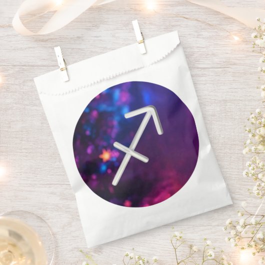 Sagittarius Favor Bag Geschenktütchen (Ausgeschnitten)