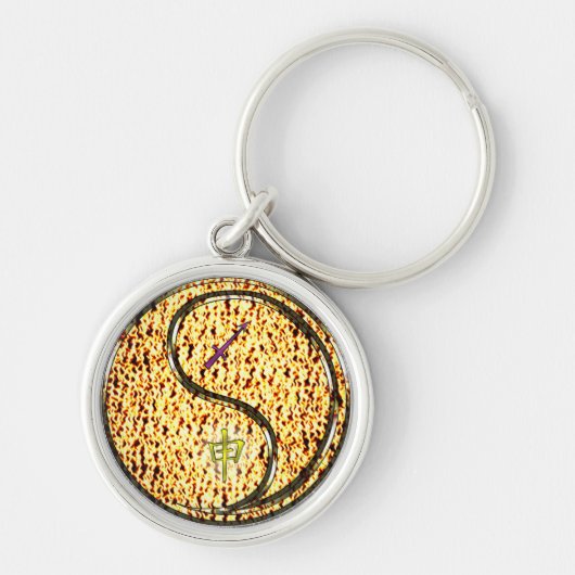 Sagittarius & Feueraffe Schlüsselanhänger (Vorne)
