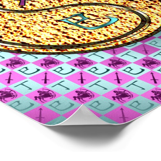 Sagittarius & Feuerschlange Poster (Ecke)