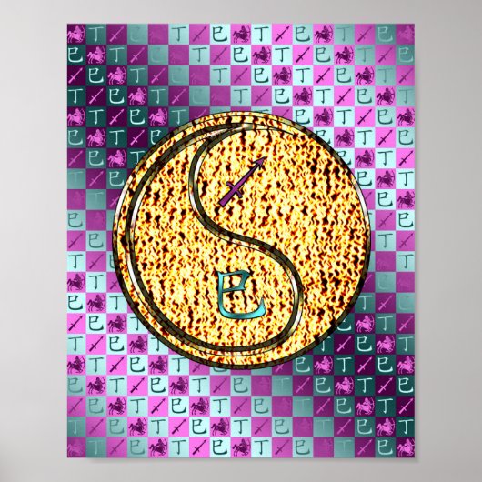 Sagittarius & Feuerschlange Poster (Vorne)