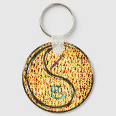 Sagittarius & Feuerschlange Schlüsselanhänger (Rückseite)