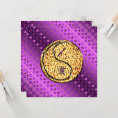 Sagittarius & Fire Boar Karte (Vorderseite/Rückseite Beispiel)