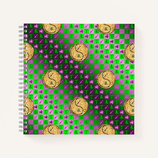 Sagittarius & Fire Goat Notizblock (Vorderseite)