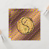 Sagittarius & Fire Monkey Karte (Vorderseite/Rückseite Beispiel)