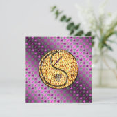 Sagittarius & Fire Rabbit Karte (Stehend Vorderseite)