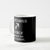 Sagittarius Fire Sign Zodiac Mug Kaffeetasse (Vorderseite Links)