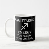 Sagittarius Fire Sign Zodiac Mug Kaffeetasse (Links)