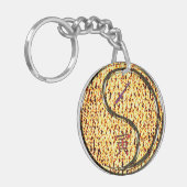 Sagittarius & Fire Tiger Schlüsselanhänger (Vorderseite links)