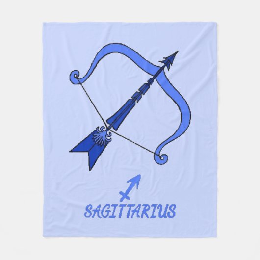 Sagittarius Fleece Blanket (Vorderseite)