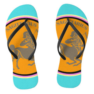 Sagittarius Flip Flops Badesandalen