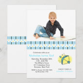 Sagittarius Foto Geburtstagsparty Einladung (Vorne/Hinten)