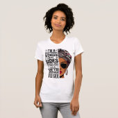 Sagittarius Frau mit drei Seiten Funny T - Shirt (Vorne ganz)