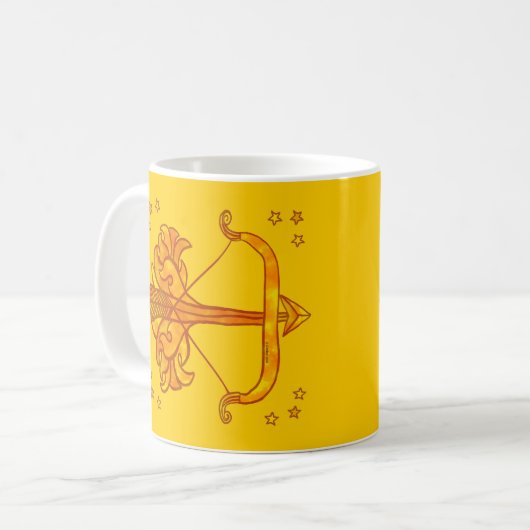 Sagittarius Geburt Zolltarife Tasse (Vorderseite Links)