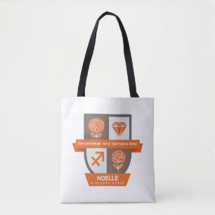 Sagittarius Geburtstags-Wappen™ 22.-30. November Tasche