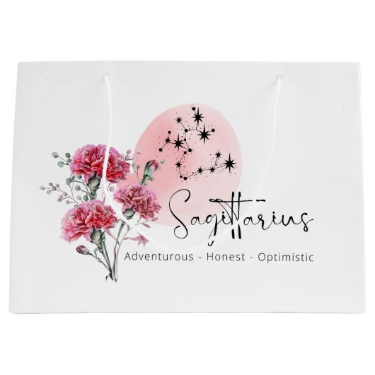 Sagittarius Geschenktasche Große Geschenktüte (Vorderseite)