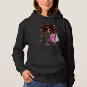 Sagittarius Girl Birthday Melanin Afro Queen for B Hoodie