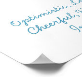 Sagittarius - Girl Horoscope Poster (Ecke)