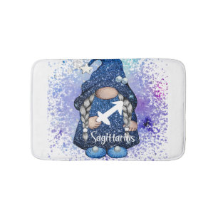 Sagittarius Gnome Badematte