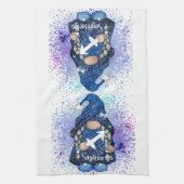 Sagittarius Gnome Geschirrtuch (Vertikal)