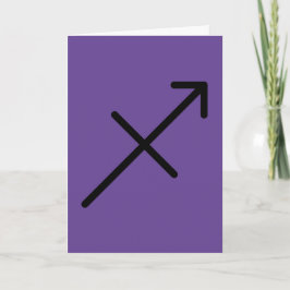 Sagittarius Greeting Card Karte