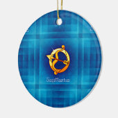 Sagittarius Horoskop Keramik Ornament (Links)
