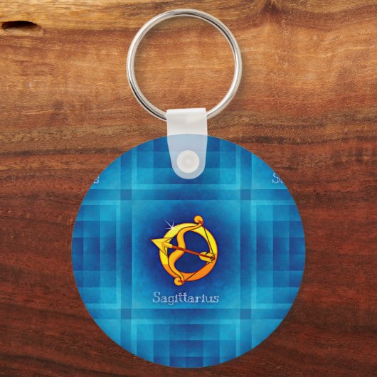 Sagittarius Horoskop Schlüsselanhänger (Vorderseite)