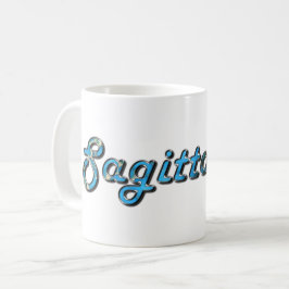 Sagittarius in Türkisgrün Kaffeetasse