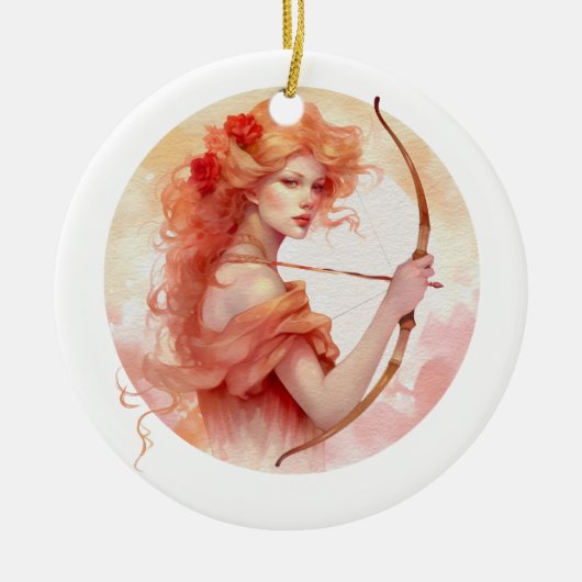 Sagittarius Keramik Ornament (Vorne)