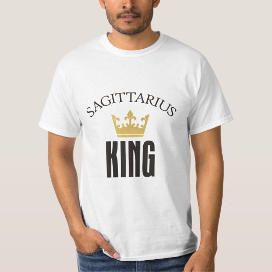 Sagittarius King T-Shirt (Vorderseite)