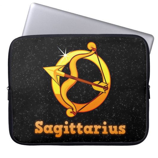 Sagittarius Laptopschutzhülle (Vorderseite)