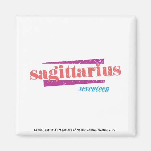 Sagittarius Latpink Magnet (Vorne)