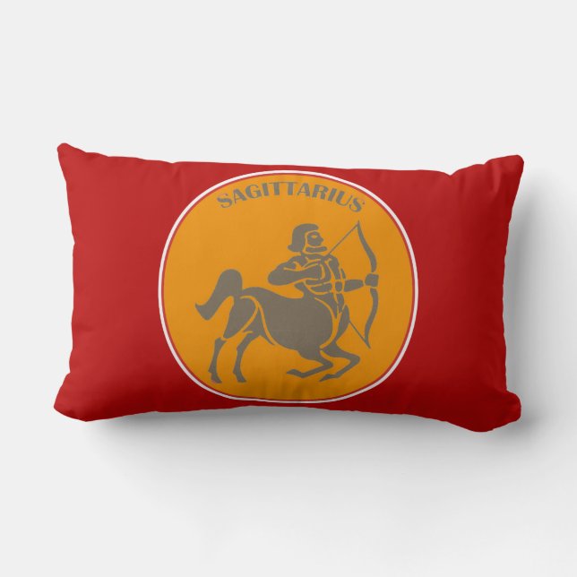 Sagittarius Lumbar Pillow Lendenkissen (Rückseite)