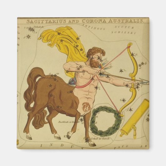 Sagittarius Magnet (Vorne)