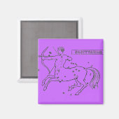 Sagittarius Magnet (Vorderseite/Rückseite)