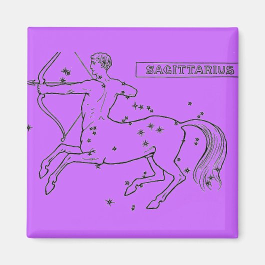 Sagittarius Magnet (Vorne)
