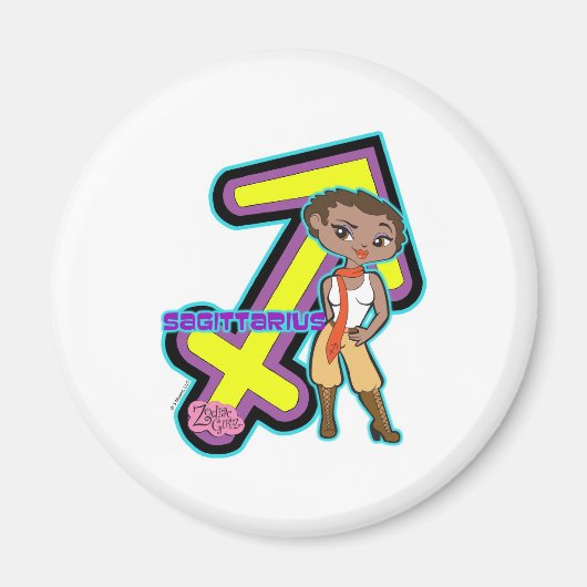 Sagittarius Magnet (Vorne)