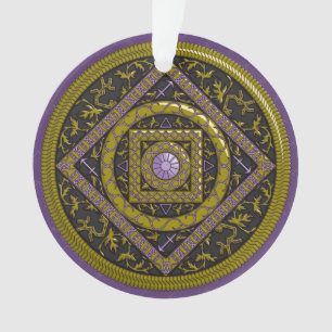 Sagittarius Mandala Acrylschmuck Ornament