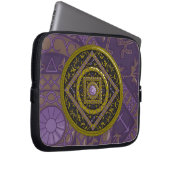 Sagittarius Mandala Laptop Case (Vorne Rechts)