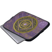 Sagittarius Mandala Laptop Case (Vorne Knopf)