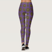 Sagittarius Mandala Leggings (Rückseite)